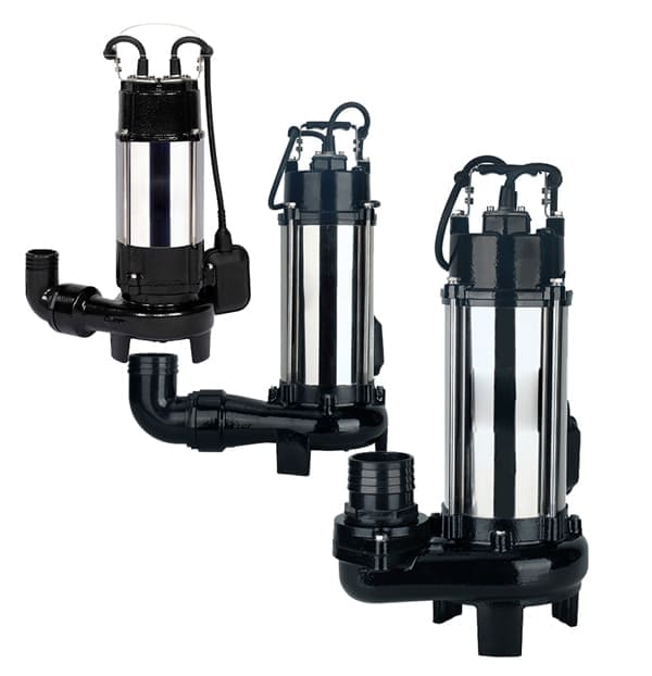 Sewage, Slurry, Dewatering, Cutter Submersible Pump